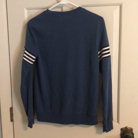 Adidas Navy Crewneck Sweatshirt - Picture 2 of 3